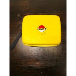 Rare Tombert Travel Carrying Yellow Pokemon Ball Zippered Case Pouch For Switch